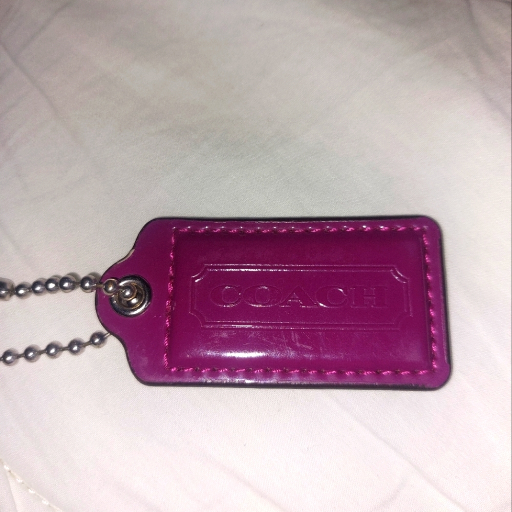 "Coach" Bag Decor Color: Red